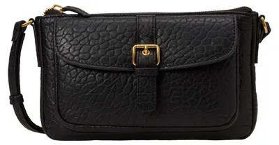 Produktbild von Marc O'Polo Leder Umhängetasche Etna Crossbody Bag Black schwarz
