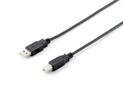 Produktbild von Equip USB 2.0 Cable - USB-A (M) - USB-B (M) - 1,8m - Black