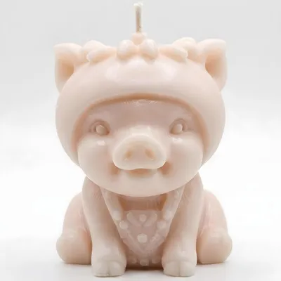 Immagine prodotto di Candela Maialino Rosa / Cocco - NOBAMO KP40266