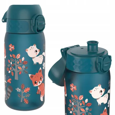 Image de Bouteille Ion8 Enfant Animaux Forêt 350 ml