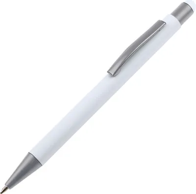 Produktbild von 10 Touchpen Kugelschreiber / aus Metall / Farbe: weiß