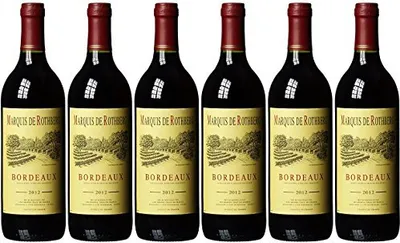 Produktbild von Französischer Wein Bordeaux Rouge AC trocken  6er Pack