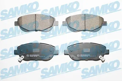 Produktbild von SAMKO Bremsbeläge Satz Vorne Bremsklötze für TOYOTA AVENSIS Station Wagon (ZRT27, ADT27) 5SP1566