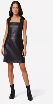 Produktbild von Lederkleid Ricano LINN – Schwarz / XXL
