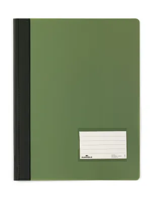 Produktbild von DURABLE Skoroszyt DURALUX® A4+ pó?przezroczysty, Zielony, 268005, 25 szt.