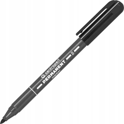 Produktbild von Centropen Permanentmarker Schwarz 2mm für Büro und Folien