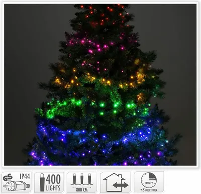 Immagine prodotto di LED-Lichterkette Lifetime 8 m Bunt