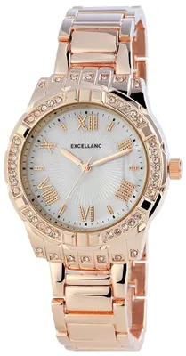 Produktbild von Excellanc Damenuhr mit Metallarmband