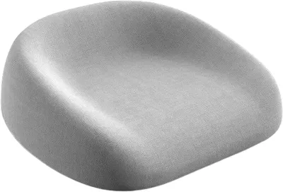 Produktbild von Kindersitzerhöhung - 8 cm - Grau - Rutschfeste Sitzerhöhung mit verstellbarem Sicherheitsgurt - Abnehmbares Sitzkissen - Für Kleinkinder