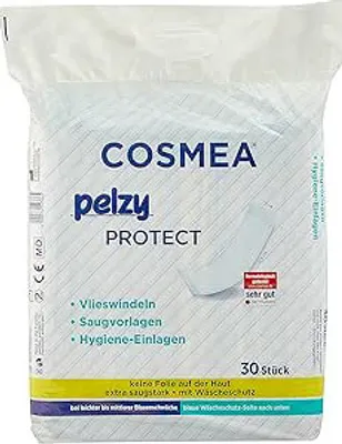 Produktbild von 8295 Pelzy Protect Vlieswindeln/Saugvorlagen, 30 Stück