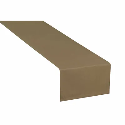 Produktbild von TOM TAILOR Blickdichter Tischläufer DOVE Schlamm 50 x 150 cm