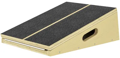 Produktbild von SPORTNOW 2-in-1 Schrägbrett aus Holz Slant Board mit 4 Winkeln Tragegriff