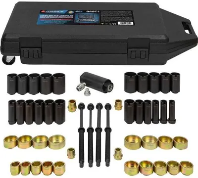 Produktbild von Forsage Hydraulik-Querlenkerbuchsen- und Lagerabzieher-Set, 49-teilig