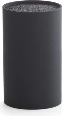 Obrázok produktu pre Zeller Present 24917, Držiak na nože s pružnou výplňou, Plast, Čierna, 110 mm, 110 mm, 180 mm