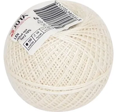 Zdjęcie produktu dla Motouz lněný, potravinářský, návin 160 m, 105x6 tex, klubko 100 g