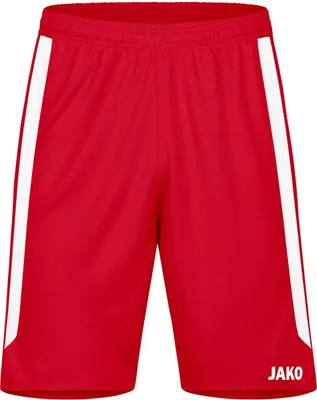 Produktbild von JAKO Unisex Sporthose Power, Farbe:rot/weiß, Größe:M