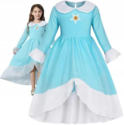 Produktbild von Hopki Prinzessin Rosalina Kinderkostüm Super Mario, Größe 140-146