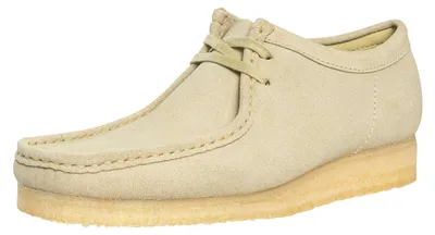 Produktbild von Clarks Wallabee-Lederschuhe, Beige 42 EU