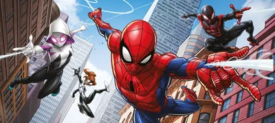 Produktbild von Sanders & Sanders Poster Spider-Man Rot, Blau und Grau - 601086 - 0,9 x 2,02 m