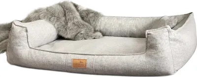 Produktbild von tierlando® Orthopädisches Hundebett GOOFY Couture >> inkl. Matratzenschoner << - Größe: 130x100cm | Farbe: 06 Grau