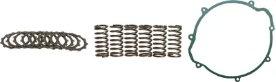 Image de Kit d'embrayage pour KTM EXC 360, année de fabrication 1996-1997 : disques d'embrayage, ressorts d'embrayage et joint de couvercle d'embrayage de la marque pamoto - Neuf