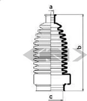 Image de Soufflet de direction SPIDAN 83920
