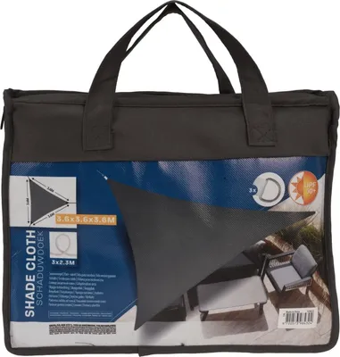 Obrázek produktu pro Markýza ProGarden 3,6x3,6x3,6 m šedá trojúhelníková