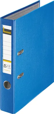 Produktbild von Bene Ordner 291600 BL DIN A4 52mm PP blau