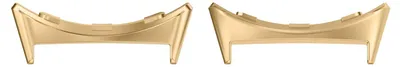 Image de Pour Google Pixel Watch 3 45 mm : 1 paire d'adaptateurs de bracelet dorés