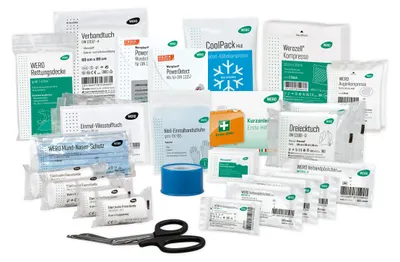 Produktbild von WERO Basis Füllung DIN 13157 mit Weroplast PowerDetect Pflastern