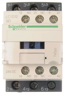 Immagine prodotto di APC Schneider Schneider Electric Contattore di potenza 12A 24VDC LC1D12BD