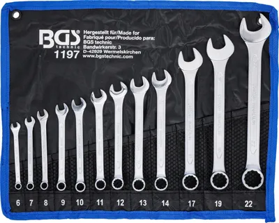Obrázok produktu pre BGS technic Combination Spanner Set, 1,04 kg