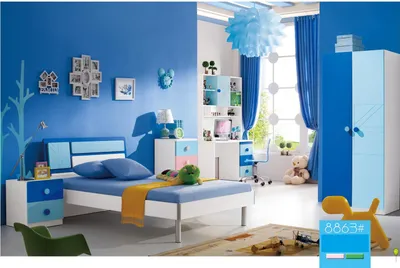 Produktbild von Design Kinderzimmer maßgefertigte Möbel modernes Kinderzimmer neues Zimmer Sets