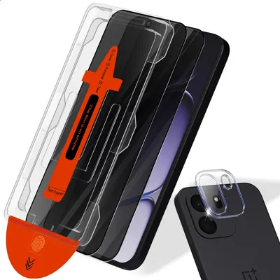 Obrázok produktu pre 2-balenie OnePlus Nord CE6 Privacy Ochranné sklo na displej Privacy & 1-balenie ochrana objektívu - Tvrdené sklo | [Automatická inštalácia] - Bez