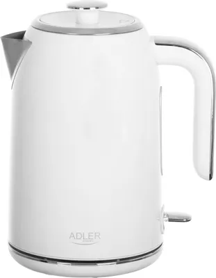 Obrázok produktu pre Adler AD 1341 Rýchlovarná kanvica 1,7 l - bezpečnostný systém STRIX, 2200 W, biela
