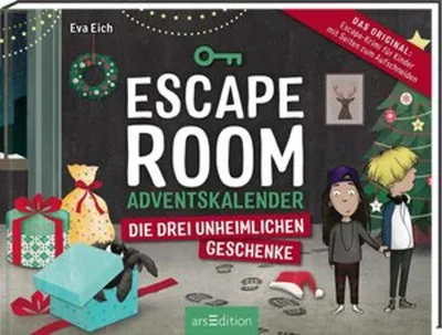 Produktbild von Escape Room Adventskalender. Die drei unheimlichen Geschenke