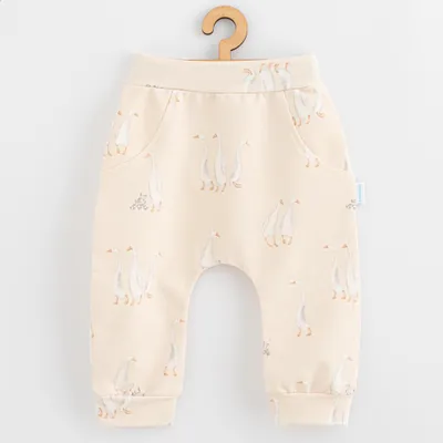 Produktbild von Baby-Baumwoll-Sweatpants New Baby Goose, Gr. 68 (4-6m)