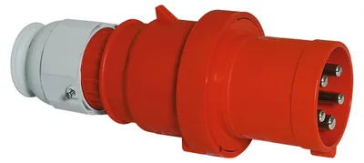 Productafbeelding van BALS CEE-stekker, snelkoppeling, type TE 210765, 63A, 5-polig, 400V, 6 uur, IP44