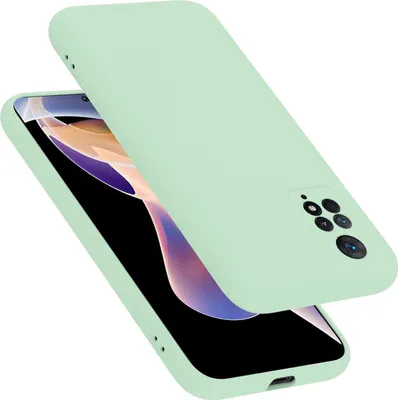 Image de Cadorabo Housse de protection pour Xiaomi RedMi NOTE 11 PRO 4G / 5G Housse en vert Housse pour téléphone portable Case Cover TPU Etui