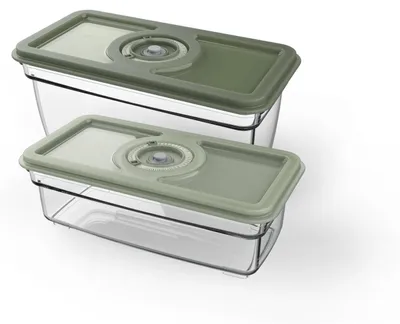 Produktbild von AEG Zubehör AVFB1 Vacuum Food ContainersFit toDeli Vacuum Sealer (w,adaptor)Gourmet Vacuum Sealer (w,adaptor)CustomFlex Fridges AVFB1