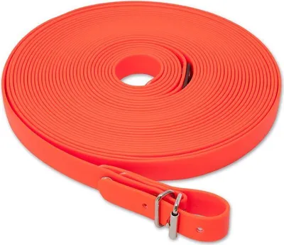 Produktbild von Mystique® Biothane Schweißriemen 19mm neon orange 10m