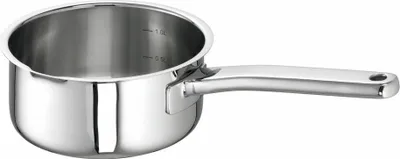 Produktbild von Schulte-Ufer Rio i Stieltopf, Kochtopf, Stielkasserolle, ohne Deckel, Edelstahl, 16 cm, 6926-16 i