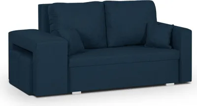 Produktbild von 2-Sitzer-Sofa mit Schlaffunktion MILO2 - Marineblau