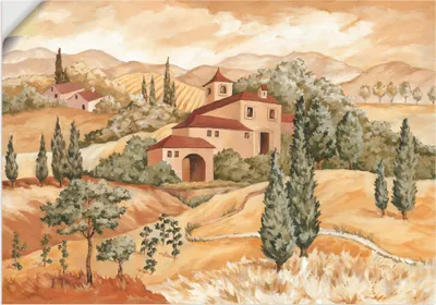 Produktbild von ARTland Wandbild, selbstklebend Landschaft IV Größe: 100x70 cm