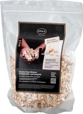 Image de Rösle 25103 Chips de fumage Hickory, brun, 750 g