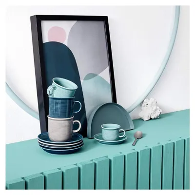 Produktbild von 2 x Espresso-Untertasse Trend Colour Moon Grey