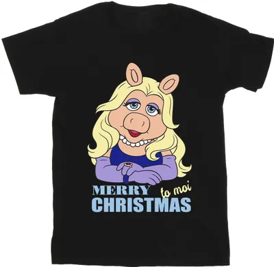 Produktbild von Disney - "Muppets Queen of Holidays" T-Shirt für Herren BI43587 (4XL) (Schwarz)