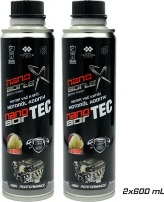 Produktbild von NanoBorTeX 2x600ml Motor-Power Öl Additiv Motorschutz BOR Motorbeschichtung Das ORIGINAL!!! High-Performance NanoBor Motorölzusatz