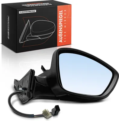 Image de Frankberg 1x Rétroviseur extérieur Droit pour Peugeot 208 I CA CC 1.0L 1.2L 1.4L 1.5L 1.6L Année mod. à partir de 2012