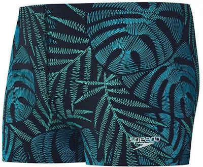 Immagine prodotto di SPEEDO PRINT BEACHSTAR SQUARE LEG, pantaloncino da bagno da uomo, colore antracite/multicolore, taglia